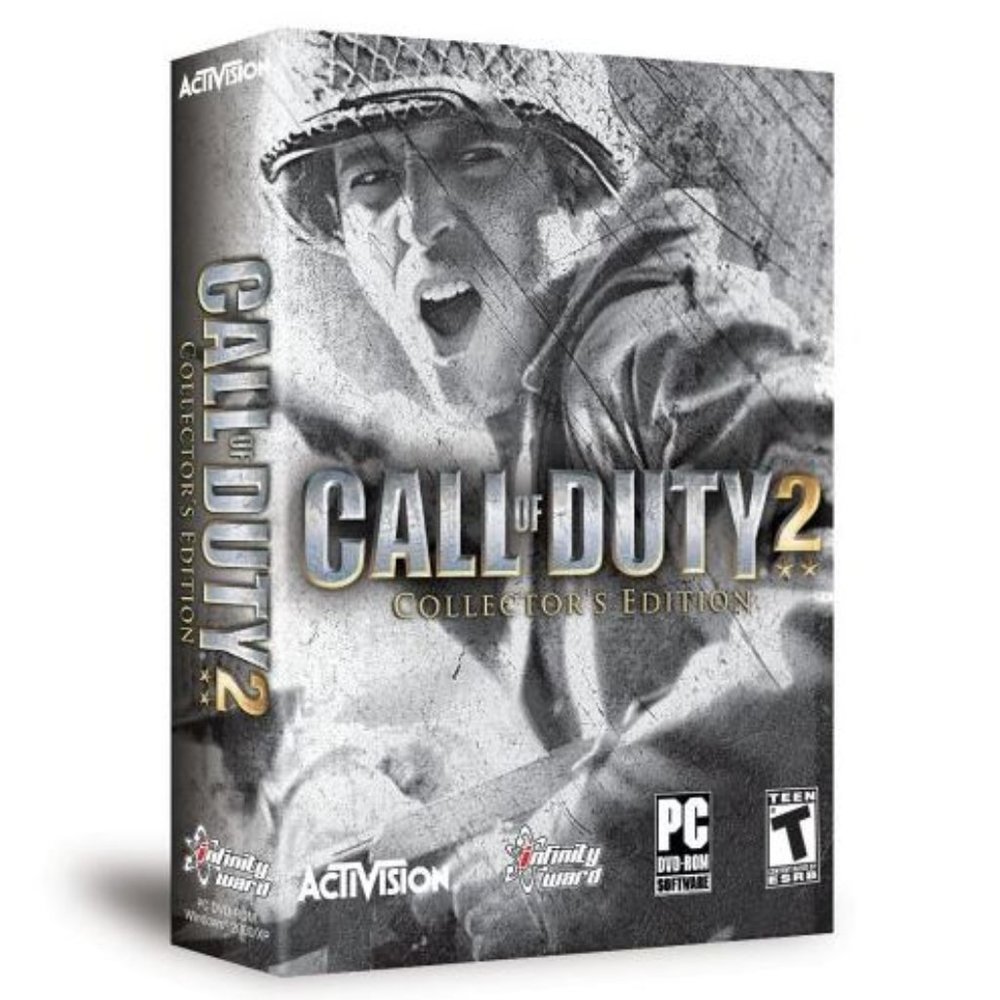 2005 Call of Duty 2 Collector's Edition PC DVD-ROm Software Rated for Teens